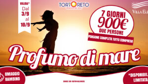 Profumo di Mare - un bimbo omaggio per la tua vacanza a Settembre