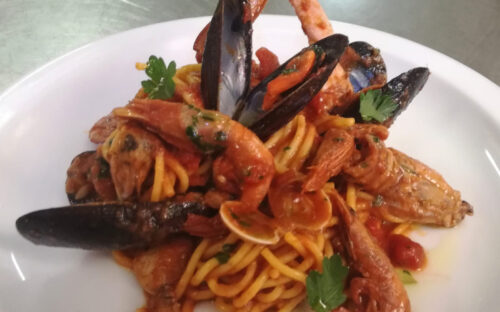 Spaghetti allo scoglio