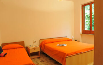 Three-room unit with 4/6 beds