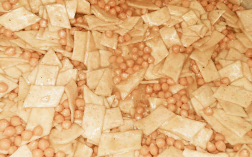 Lagane pasta and chickpeas