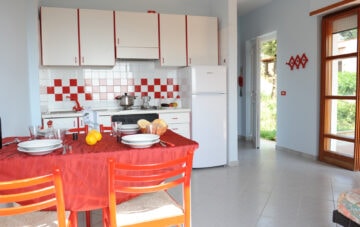 Two-room unit with 3/5 beds
