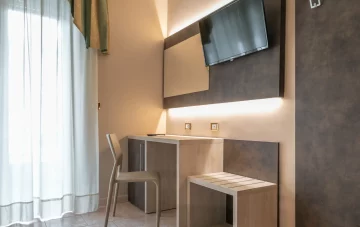 Style-Zimmer mit Balkon