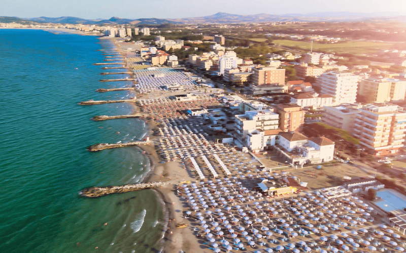 Le più belle spiagge di Misano Adriatico